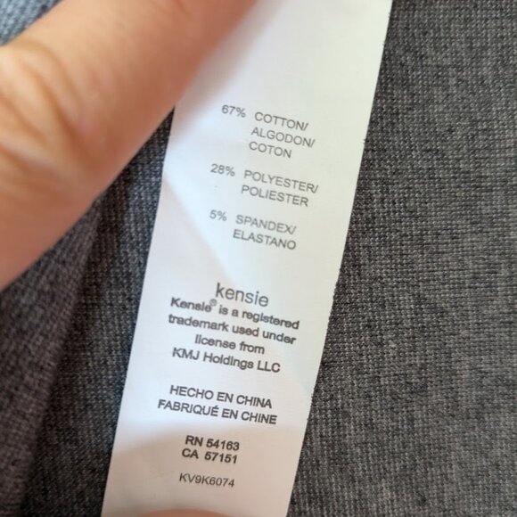 Kenzie Pencil Skirt Grey Blue Black XS Extra Small - Picture 5 of 5